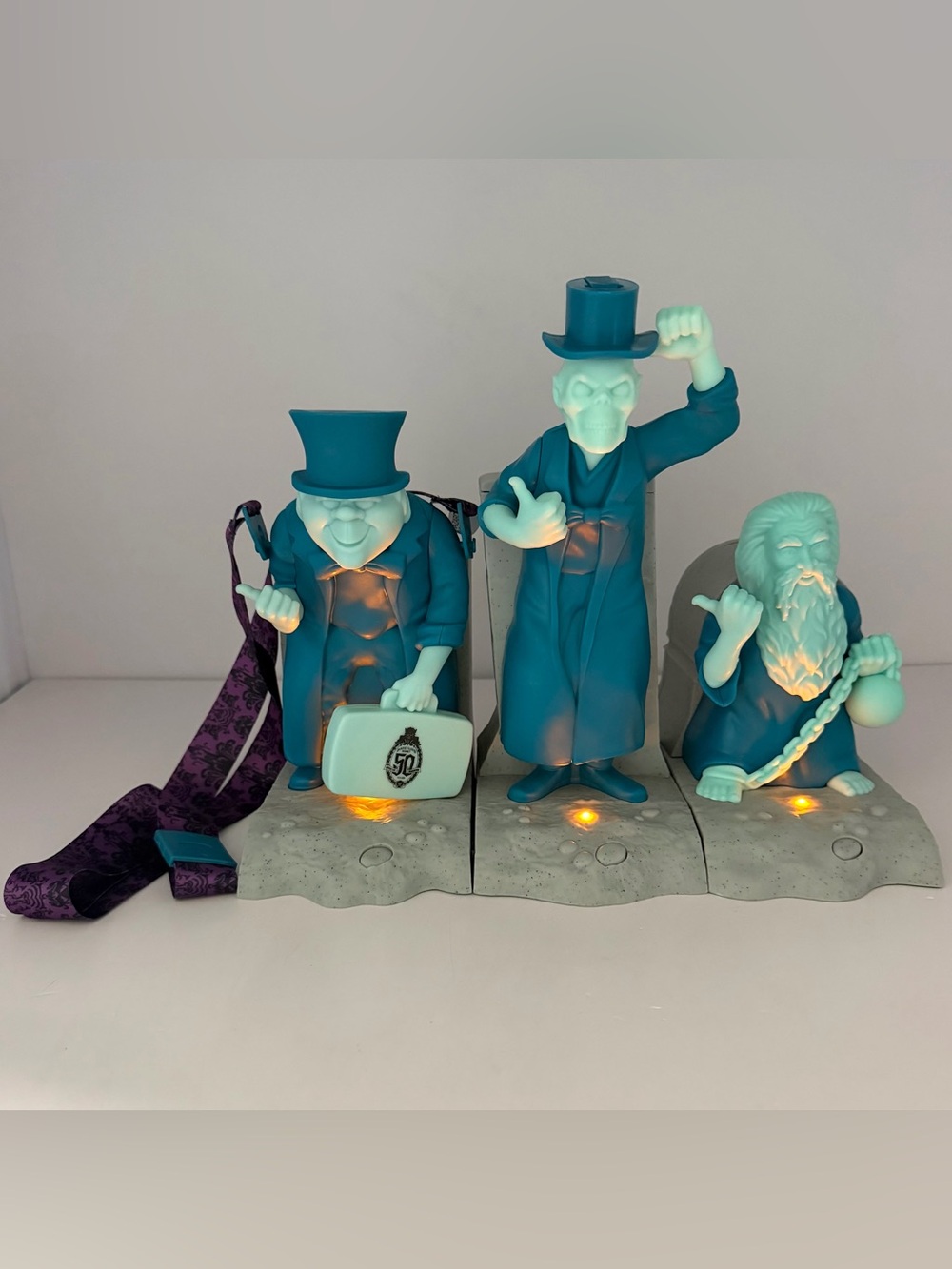 Disney Haunted Mansion Hitchhiking Ghosts Popcorn Bucket, Sipper, Snack Set